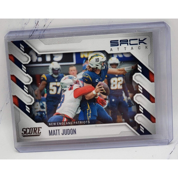 2022 Score Sack Attack Matt Judon #SA-MJ Patriots - Picture 1 of 4